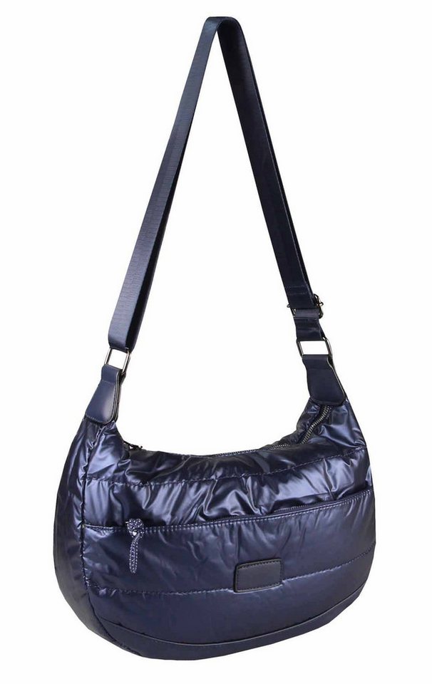 ITALYSHOP24 Schultertasche Damen Halbmond Tasche CrossOver Nylon Handtasche Shopper Reise, Bodybag Umhängetasche Crossbody Runde MOON Brust Slingtasche Puffer ITALYSHOP24 Schultertasche Damen Halbmond Tasche CrossOver Nylon Handtasche Shopper Reise, Bodybag Umhängetasche Crossbody Runde MOON Brust Slingtasche Puffer von ITALYSHOP24
