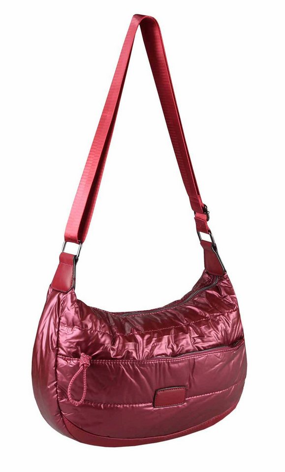 ITALYSHOP24 Schultertasche Damen Halbmond Tasche CrossOver Nylon Handtasche Shopper Reise, Bodybag Umhängetasche Crossbody Runde MOON Brust Slingtasche Puffer ITALYSHOP24 Schultertasche Damen Halbmond Tasche CrossOver Nylon Handtasche Shopper Reise, Bodybag Umhängetasche Crossbody Runde MOON Brust Slingtasche Puffer von ITALYSHOP24
