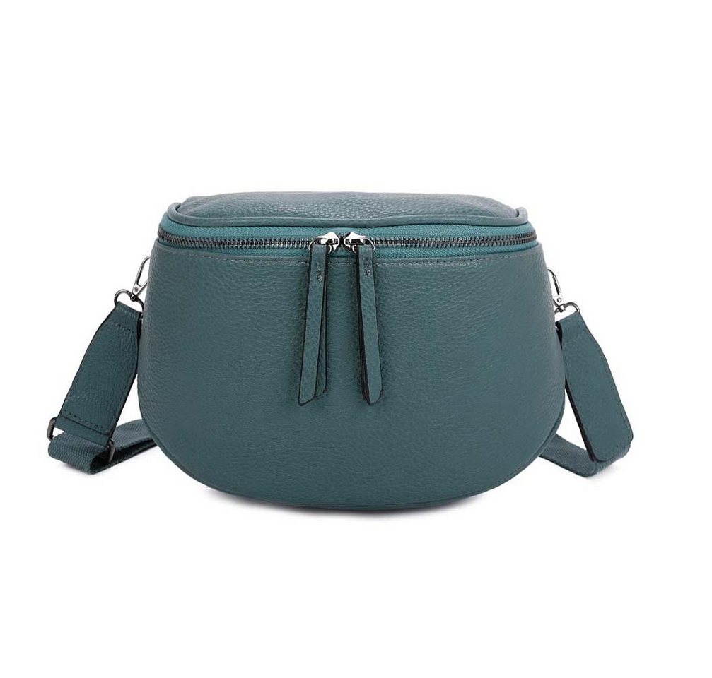 ITALYSHOP24 Schultertasche Damen Schultertasche Umhängetasche CrossBody Bag, als CrossOver tragbar, auch als SET Verfügbar von ITALYSHOP24