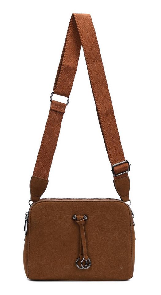 ITALYSHOP24 Schultertasche Damen Tasche Bodybag Umhängetasche Crossbody Brusttasche Handtasche, Crossover Muster Taschengurt Smartphone Geldtasche Abend Handy Clutch von ITALYSHOP24