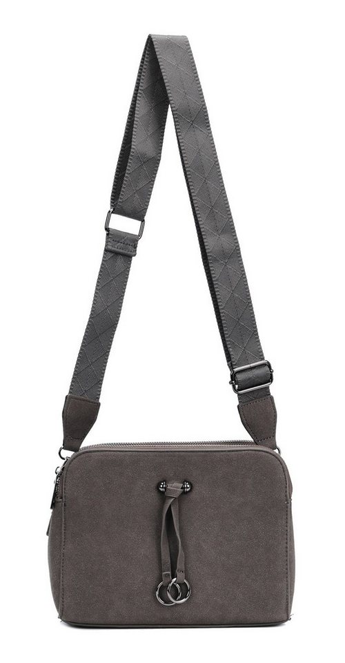 ITALYSHOP24 Schultertasche Damen Tasche Bodybag Umhängetasche Crossbody Brusttasche Handtasche, Crossover Muster Taschengurt Smartphone Geldtasche Abend Handy Clutch von ITALYSHOP24