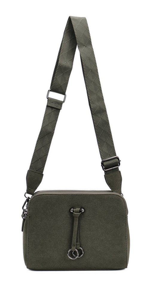 ITALYSHOP24 Schultertasche Damen Tasche Bodybag Umhängetasche Crossbody Brusttasche Handtasche, Crossover Muster Taschengurt Smartphone Geldtasche Abend Handy Clutch von ITALYSHOP24