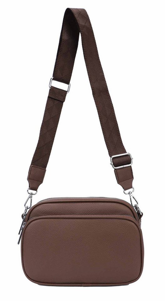 ITALYSHOP24 Schultertasche Damen Tasche Crossbody Umhängetasche CrossOver Brusttasche Body Bag, Crossover Leder Optik Handytasche Abendtasche Shopper Henkeltasche ITALYSHOP24 Schultertasche Damen Tasche Crossbody Umhängetasche CrossOver Brusttasche Body Bag, Crossover Leder Optik Handytasche Abendtasche Shopper Henkeltasche von ITALYSHOP24