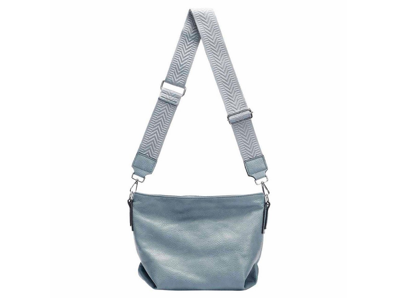 ITALYSHOP24 Schultertasche Damen Tasche Shopper Crossbody Gürteltasche, Handtasche, Umhängetasche, Hobo Bag von ITALYSHOP24