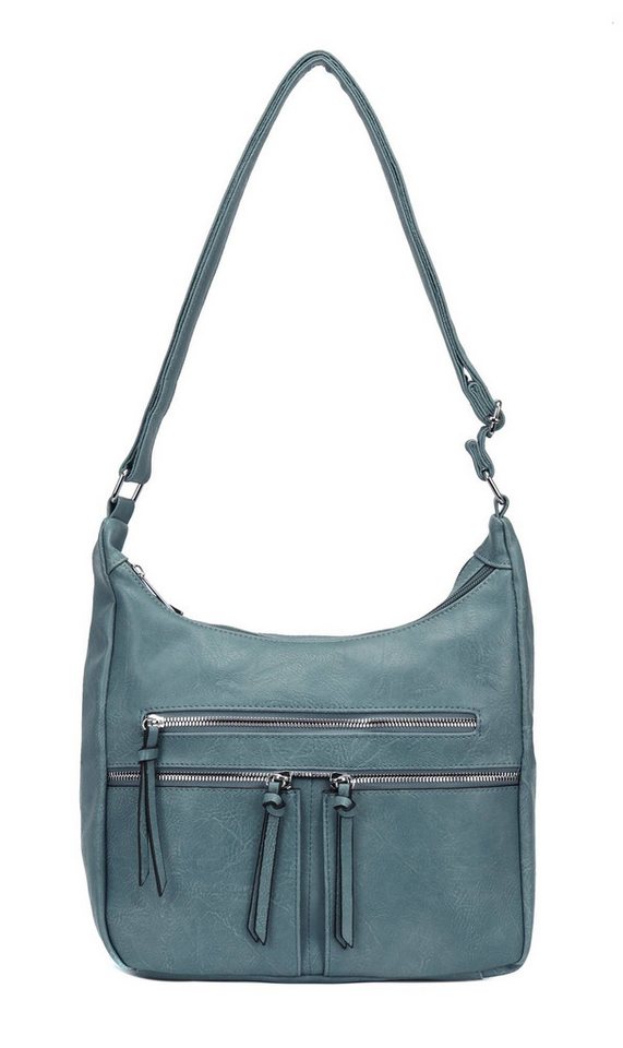 ITALYSHOP24 Schultertasche Damen Tasche Shopper Crossbody Umhängetasche Leder Optik City Bag, CrossOver Handtasche Henkeltasche Freizeit Damentasche Hobo Bag ITALYSHOP24 Schultertasche Damen Tasche Shopper Crossbody Umhängetasche Leder Optik City Bag, CrossOver Handtasche Henkeltasche Freizeit Damentasche Hobo Bag von ITALYSHOP24