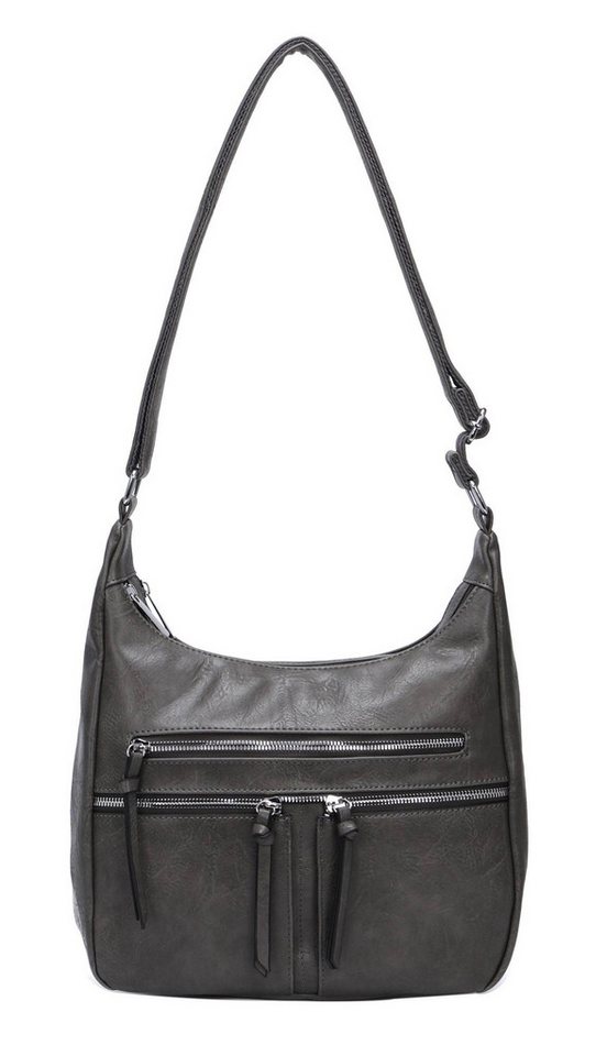 ITALYSHOP24 Schultertasche Damen Tasche Shopper Crossbody Umhängetasche Leder Optik City Bag, CrossOver Handtasche Henkeltasche Freizeit Damentasche Hobo Bag ITALYSHOP24 Schultertasche Damen Tasche Shopper Crossbody Umhängetasche Leder Optik City Bag, CrossOver Handtasche Henkeltasche Freizeit Damentasche Hobo Bag von ITALYSHOP24