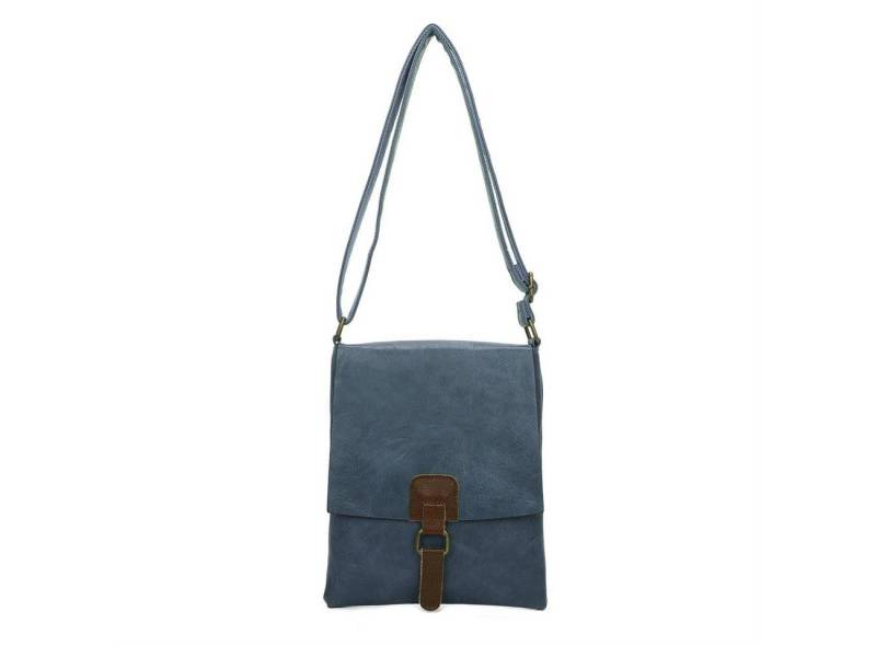 ITALYSHOP24 Schultertasche Damen Tasche Shopper Messenger CrossOver Tablet, als Umhängetasche, Handtasche, Bodybag tragbar von ITALYSHOP24