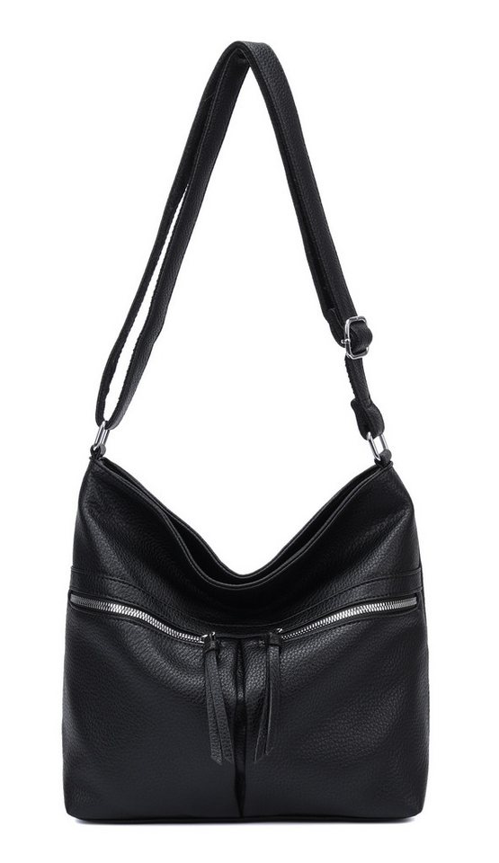 ITALYSHOP24 Schultertasche Damen Tasche Shopper Umhängetasche CrossOver Handtasche Reisetasche, Hobo Bag Crossbody City Bag Beuteltasche Freizeit Leder Optik Urlaub ITALYSHOP24 Schultertasche Damen Tasche Shopper Umhängetasche CrossOver Handtasche Reisetasche, Hobo Bag Crossbody City Bag Beuteltasche Freizeit Leder Optik Urlaub von ITALYSHOP24