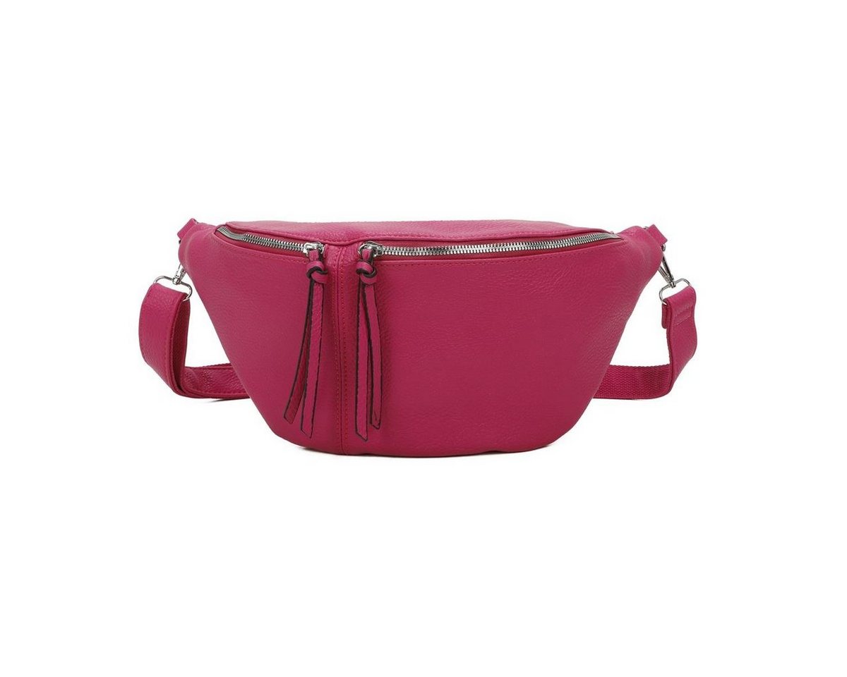 ITALYSHOP24 Schultertasche Damen XL Tasche Slingntasche Brusttasche CrossBody, CrossOver, Umhängetasche, Messenger von ITALYSHOP24