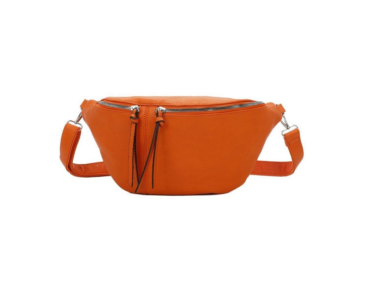 ITALYSHOP24 Schultertasche Damen XL Tasche Slingntasche Brusttasche CrossBody, CrossOver, Umhängetasche, Messenger von ITALYSHOP24