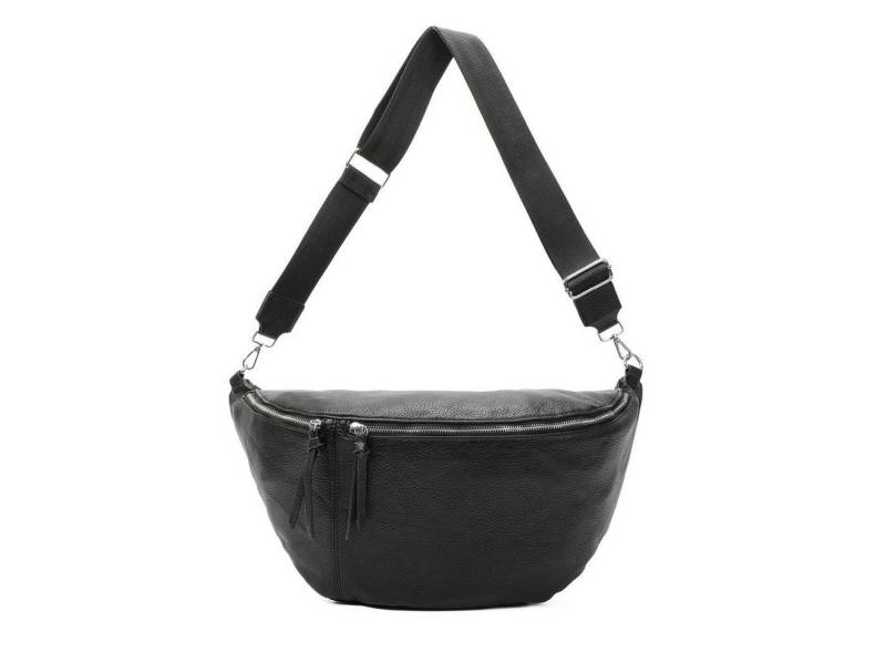 ITALYSHOP24 Schultertasche Damen XXL Tasche CrossBody Body Bag Bauchtasche, als CrossOver, Umhängetasche tragbar, Hüfttasche von ITALYSHOP24
