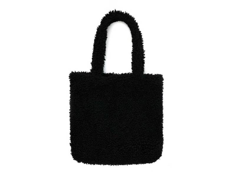 ITALYSHOP24 Schultertasche ITALY DAMEN TEDDY TASCHE Shopper Plüsch Hobo Tote Bag Pelz Teddyfell, Handtasche, Felltasche, Umhängetasche Wintertasche von ITALYSHOP24