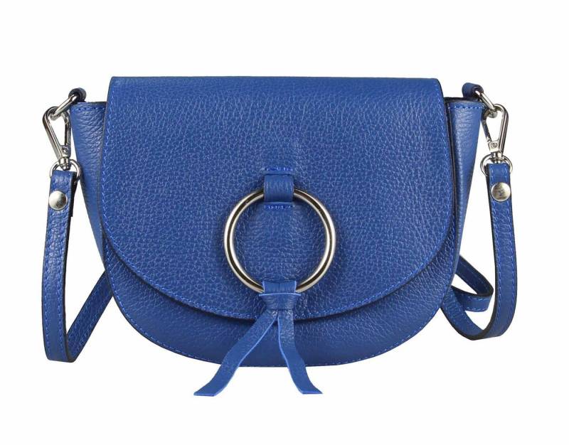 ITALYSHOP24 Schultertasche Made in Italy Damen Leder Tasche CrossBody Umhängetasche CrossOver, Handytasche Brusttasche Clutch Abendtasche Body Bag Echtleder Reise von ITALYSHOP24