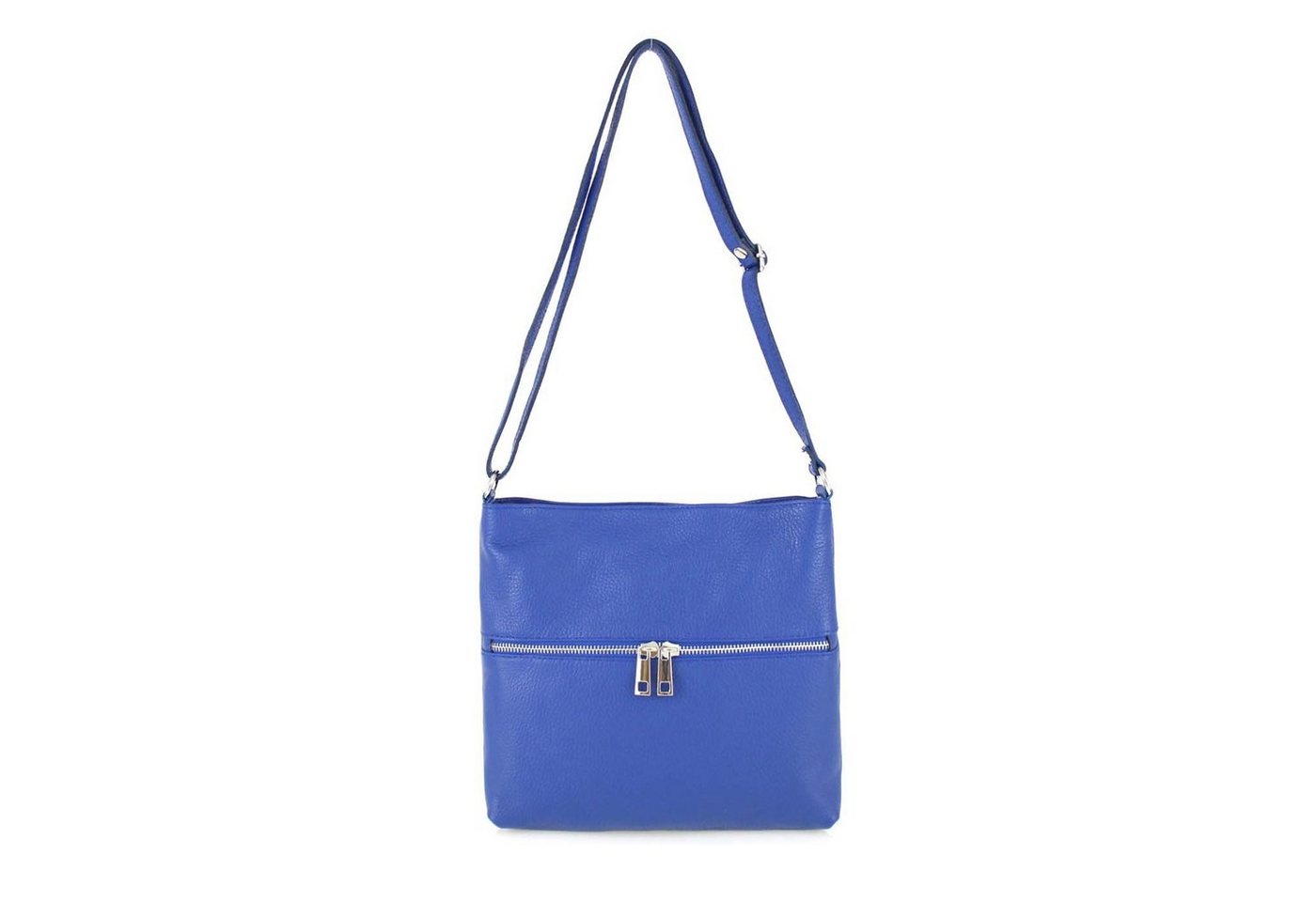 ITALYSHOP24 Schultertasche Made in Italy Damen Leder Tasche CrossOver, als Handtasche, Umhängetasche, Shopper tragbar von ITALYSHOP24