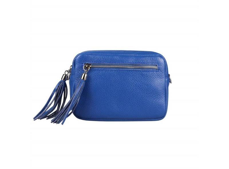 ITALYSHOP24 Schultertasche Made in Italy Damen Leder Tasche CrossOver, als Schultertasche, CrossBody, Umhängetasche tragbar von ITALYSHOP24