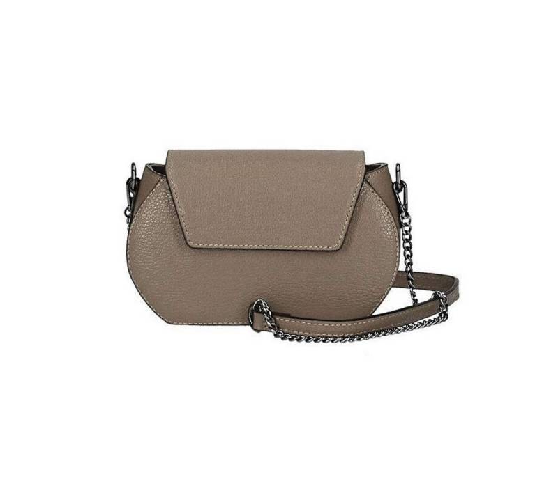 ITALYSHOP24 Schultertasche Made in Italy Damen Leder Tasche CrossOver, tragbar von ITALYSHOP24