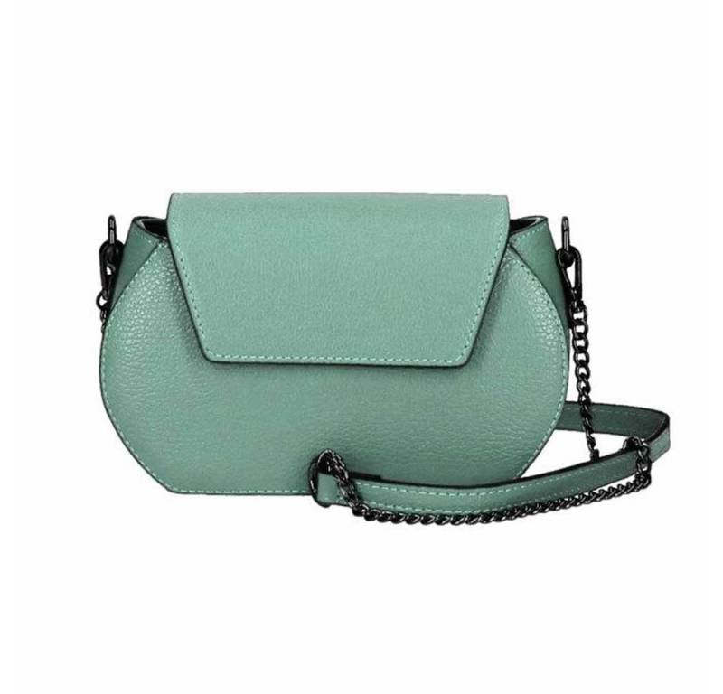 ITALYSHOP24 Schultertasche Made in Italy Damen Leder Tasche CrossOver, tragbar von ITALYSHOP24