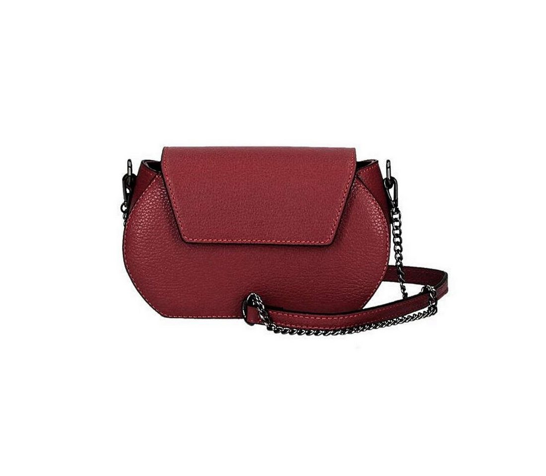 ITALYSHOP24 Schultertasche Made in Italy Damen Leder Tasche CrossOver, tragbar von ITALYSHOP24