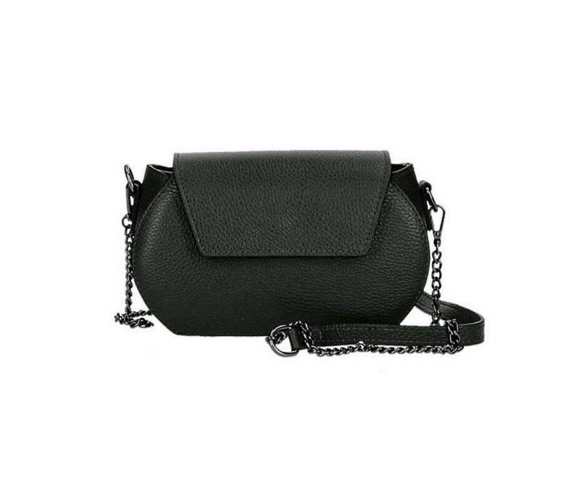 ITALYSHOP24 Schultertasche Made in Italy Damen Leder Tasche CrossOver, tragbar von ITALYSHOP24