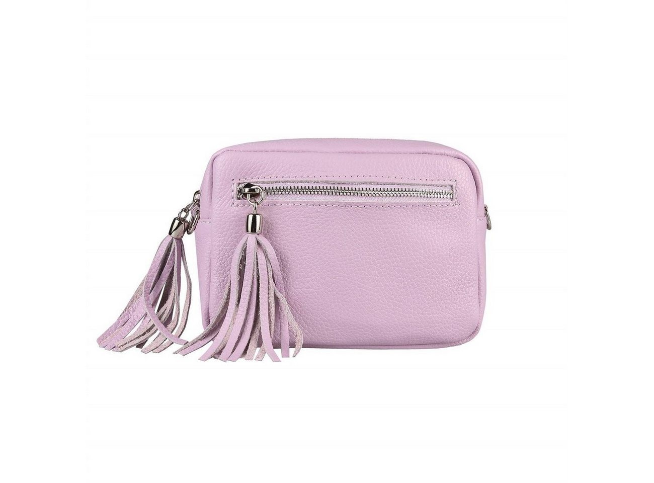 ITALYSHOP24 Schultertasche Made in Italy Damen Leder Tasche CrossOver, als Schultertasche, CrossBody, Umhängetasche tragbar von ITALYSHOP24