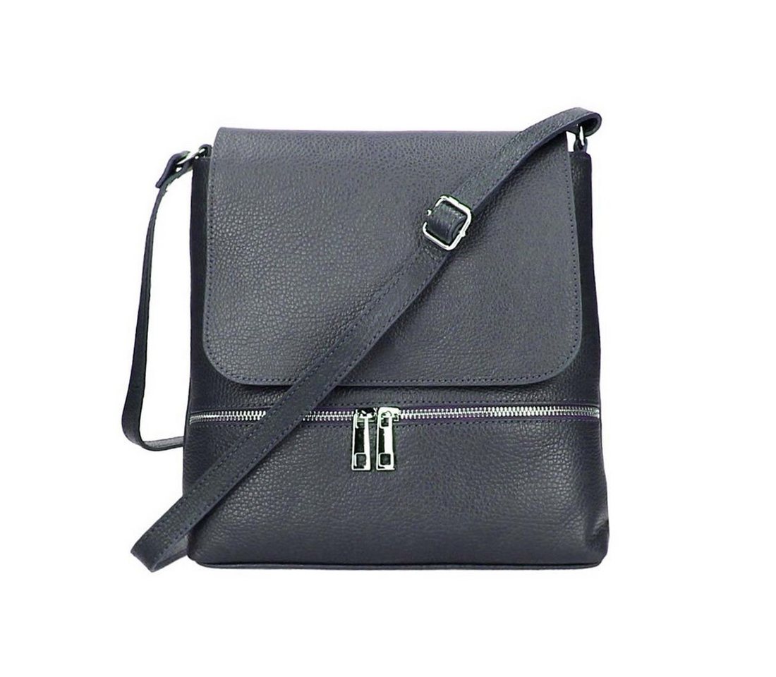 ITALYSHOP24 Schultertasche Made in Italy Damen Leder Tasche Messenger, Handtasche Crossbody Umhängetasche Shopper CrossOver Tablet von ITALYSHOP24