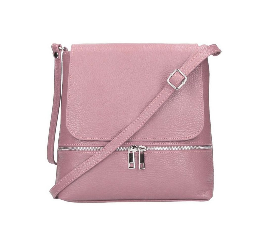 ITALYSHOP24 Schultertasche Made in Italy Damen Leder Tasche Messenger, Handtasche Crossbody Umhängetasche Shopper CrossOver Tablet von ITALYSHOP24