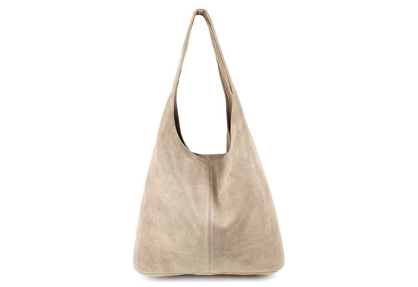 ITALYSHOP24 Schultertasche Made in Italy Damen Leder Tasche Schultertasche, ein Leichtgewicht, als Handtasche, Henkeltasche tragbar von ITALYSHOP24