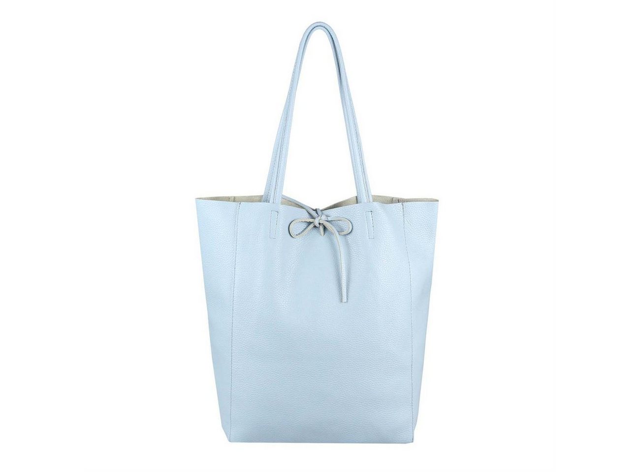 ITALYSHOP24 Schultertasche Made in Italy Damen Leder Tasche Schultertasche, ein Leichtgewicht, als Handtasche, Henkeltasche tragbar von ITALYSHOP24