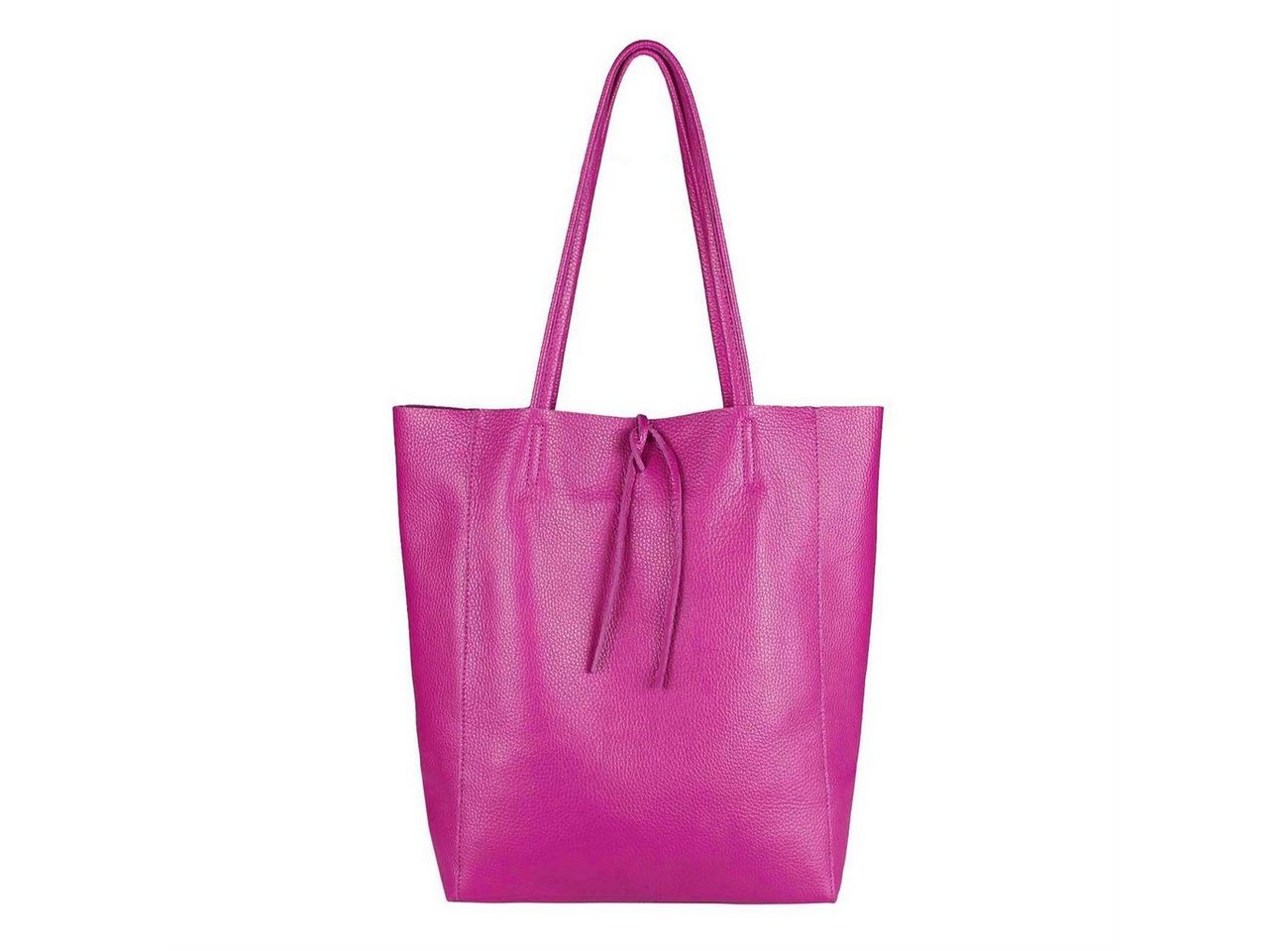 ITALYSHOP24 Schultertasche Made in Italy Damen Leder Tasche Schultertasche, ein Leichtgewicht, als Handtasche, Henkeltasche tragbar von ITALYSHOP24