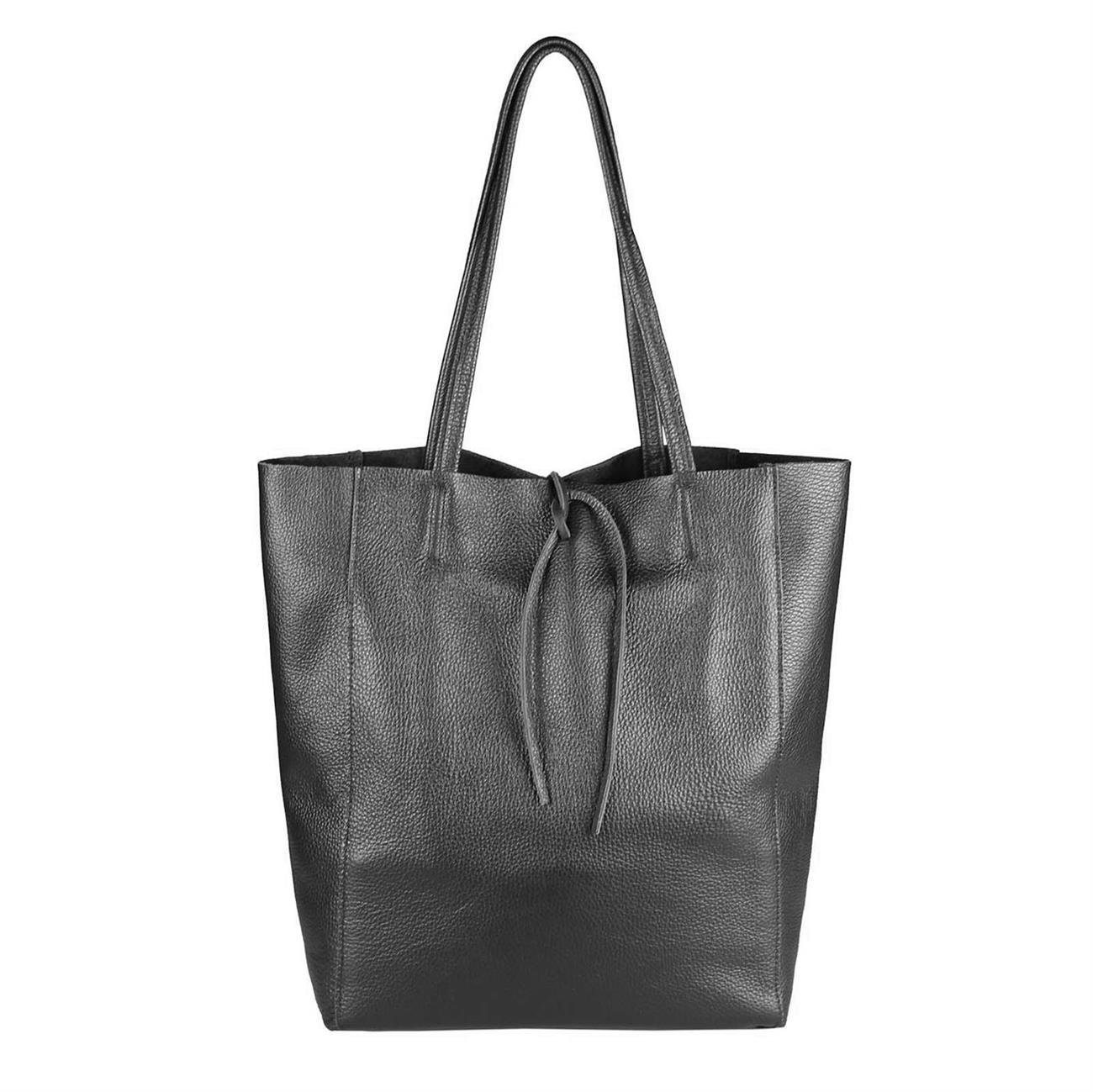 ITALYSHOP24 Schultertasche Made in Italy Damen Leder Tasche Schultertasche, ein Leichtgewicht, als Handtasche, Henkeltasche tragbar von ITALYSHOP24