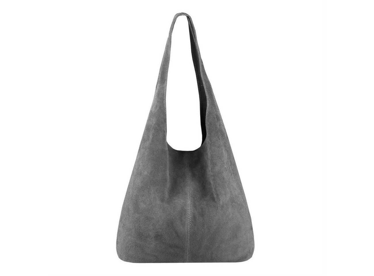 ITALYSHOP24 Schultertasche Made in Italy Damen Leder Tasche Schultertasche, ein Leichtgewicht, als Handtasche, Henkeltasche tragbar von ITALYSHOP24