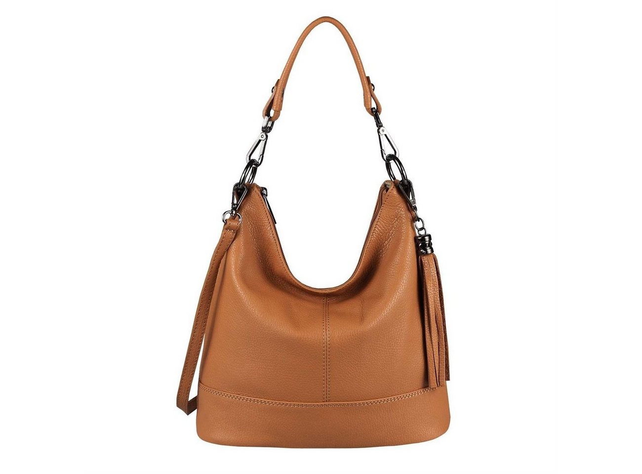 ITALYSHOP24 Schultertasche Made in Italy Damen Leder Tasche Shopper, als Handtasche, CrossOver, Umhängetasche tragbar ITALYSHOP24 Schultertasche Made in Italy Damen Leder Tasche Shopper, als Handtasche, CrossOver, Umhängetasche tragbar von ITALYSHOP24