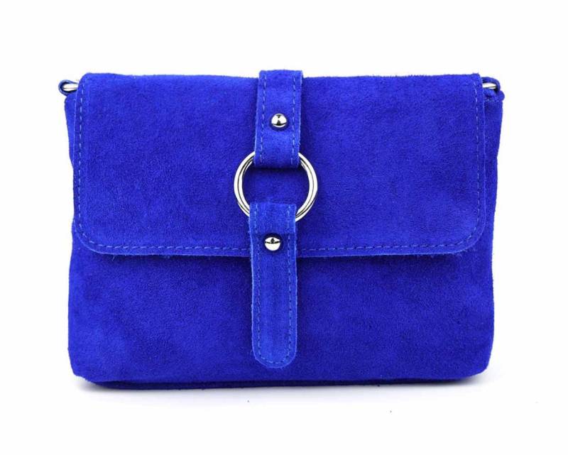 ITALYSHOP24 Schultertasche Made in Italy Damen Leder Tasche Umhängetasche Handtasche CrossOver, Schultertasche CrossBody Wildleder Abendtasche Echtleder Messenger von ITALYSHOP24