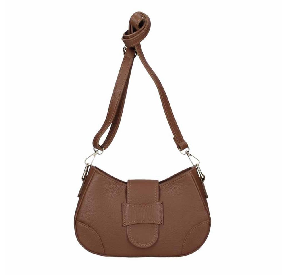 ITALYSHOP24 Schultertasche Made in Italy Damen Wildleder Tasche Umhängetasche CrossOver City Bag, Veloursleder CrossBody Abendtasche Echtleder Body Bag Handtasche Reise von ITALYSHOP24