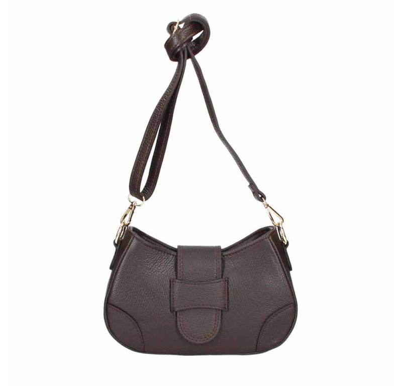 ITALYSHOP24 Schultertasche Made in Italy Damen Wildleder Tasche Umhängetasche CrossOver City Bag, Veloursleder CrossBody Abendtasche Echtleder Body Bag Handtasche Reise von ITALYSHOP24