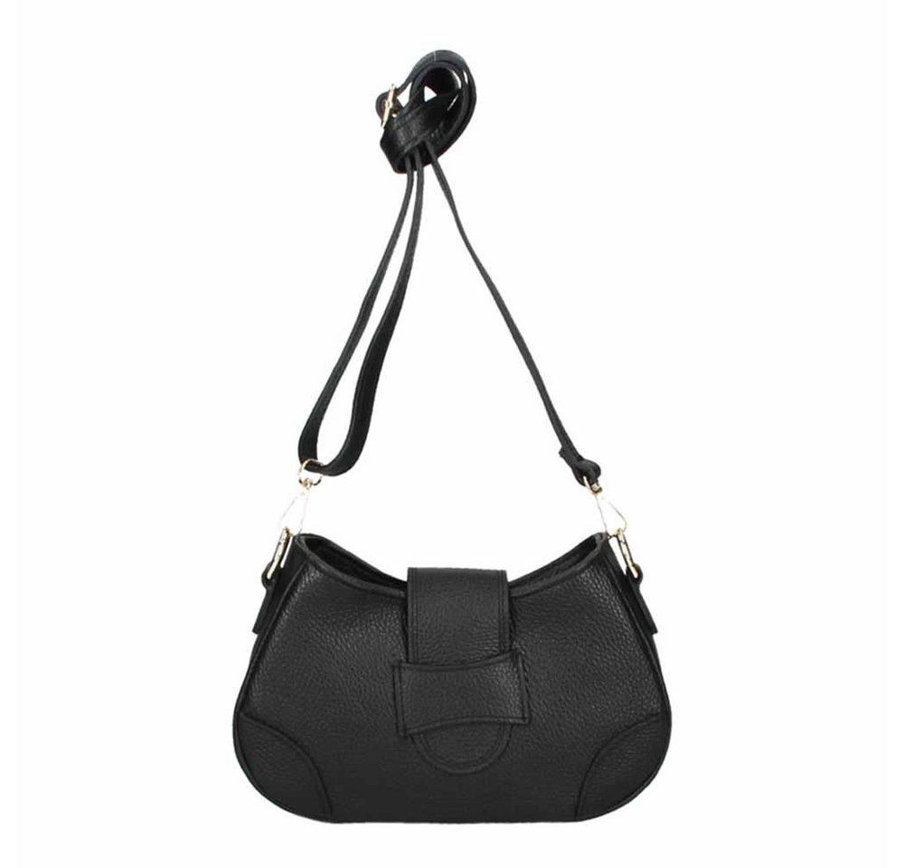 ITALYSHOP24 Schultertasche Made in Italy Damen Wildleder Tasche Umhängetasche CrossOver City Bag, Veloursleder CrossBody Abendtasche Echtleder Body Bag Handtasche Reise von ITALYSHOP24