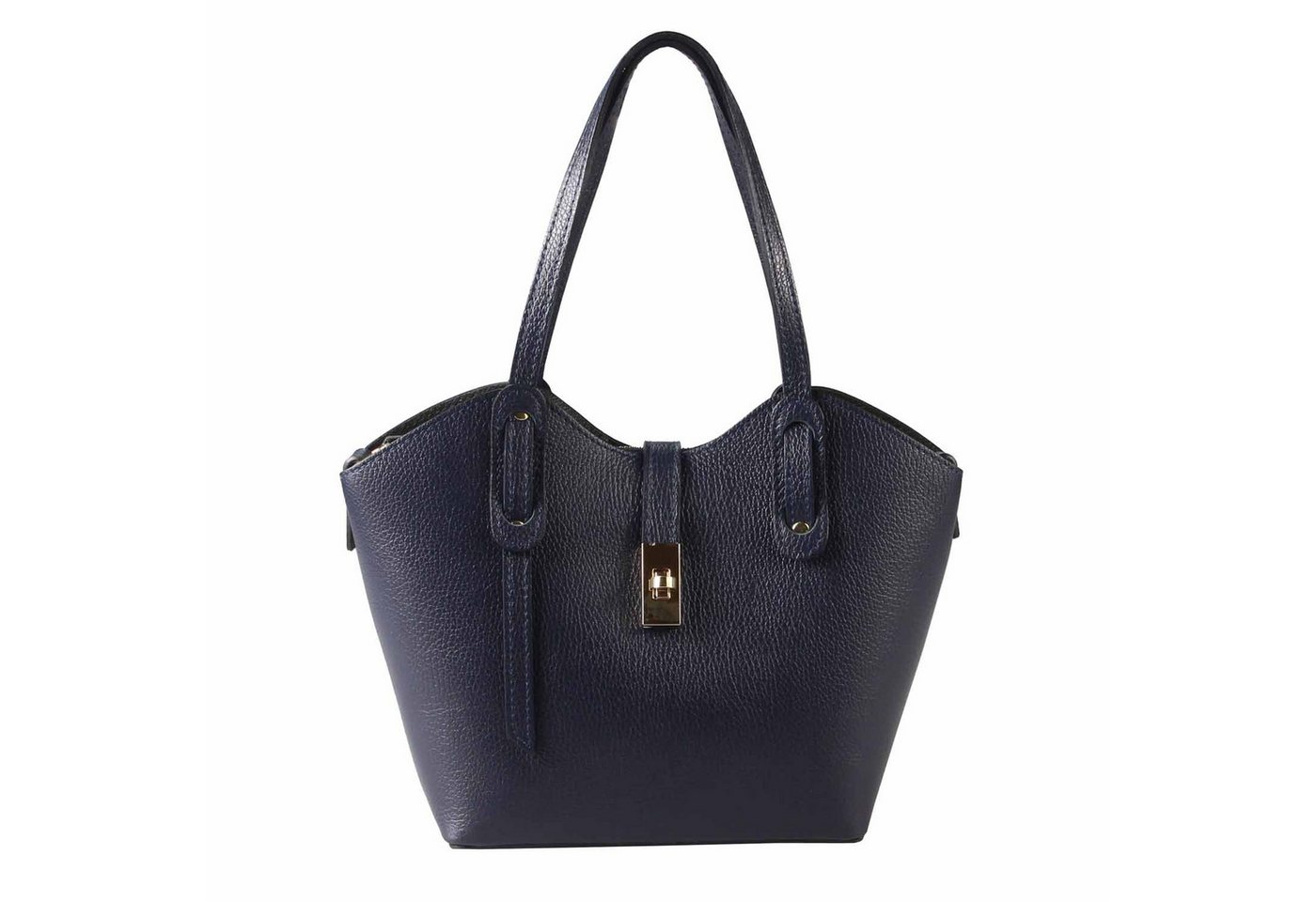 ITALYSHOP24 Schultertasche Made in Italy Damen echt Leder Tasche Shopper Business Lederhandtasche, Italienische Umhängetasche Damentasche Cross Over Tote Bag Freizeit von ITALYSHOP24