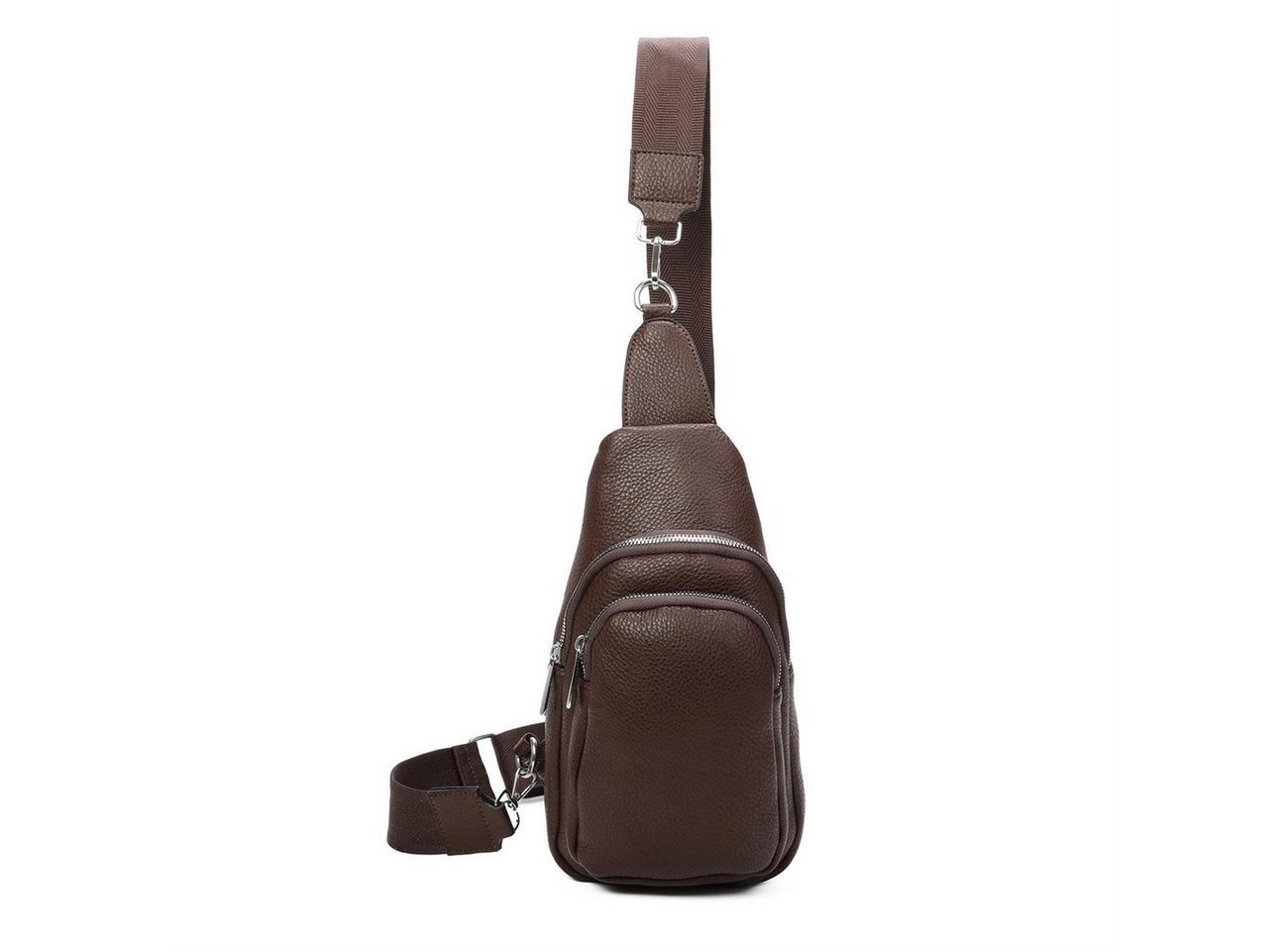 ITALYSHOP24 Schultertasche Unisex Sling-Tasche Bodybag Crossbody Brusttasche, Umhängetasche, Crossover & Rucksack von ITALYSHOP24