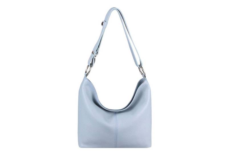 ITALYSHOP24 Shopper Made in Italy Damen Leder Tasche Schultertasche, als Handtasche, Umhängetasche, CrossOver tragbar von ITALYSHOP24