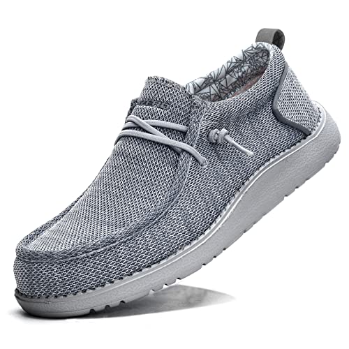 ITAZERO Extra breite Herrenschuhe – 4E bis 5E breite Zehenbox Schuhe für Herren, XX-Breite geschwollene Füße – Herren-Slipper & Slip-Ons mit Fußgewölbeunterstützungs-Einlegesohle für Plantarfasziitis von ITAZERO