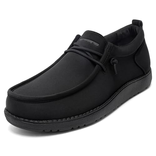 ITAZERO Extra breite Herrenschuhe – 4E bis 5E breite Zehenbox Schuhe für Herren, XX-Breite geschwollene Füße – Herren-Slipper & Slip-Ons mit Fußgewölbeunterstützungs-Einlegesohle für Plantarfasziitis von ITAZERO