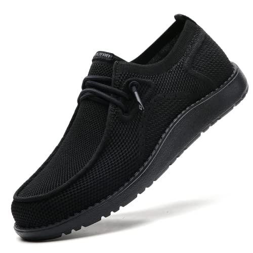 ITAZERO Extra breite Herrenschuhe – 4E bis 5E breite Zehenbox Schuhe für Herren, XX-Breite geschwollene Füße – Herren-Slipper & Slip-Ons mit Fußgewölbeunterstützungs-Einlegesohle für Plantarfasziitis von ITAZERO