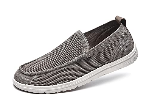 ITAZERO Extra breite Herrenschuhe – 4E bis 5E breite Zehenbox Schuhe für Herren, XX-Breite geschwollene Füße – Herren-Slipper & Slip-Ons mit Fußgewölbeunterstützungs-Einlegesohle für Plantarfasziitis von ITAZERO