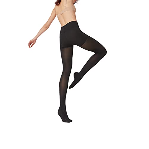 ITEM m6 - Strumpfhose mit Kompression für Damen, Blickdicht, 60 DEN, Größe L, L1 BEAUTY TIGHTS, Schwarz von ITEM m6