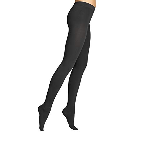 ITEM m6 - COSY WINTER TIGHTS DAMEN | schwarz | L | L2 | Blickdichte Strumpfhose im 100 DEN Look mit Kompression von ITEM m6