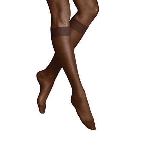 ITEM m6 - Kniestrümpfe mit Kompression für Damen, 15 DEN, 39-31, "INVISIBLE KNEE-HIGH, Cacao von ITEM m6