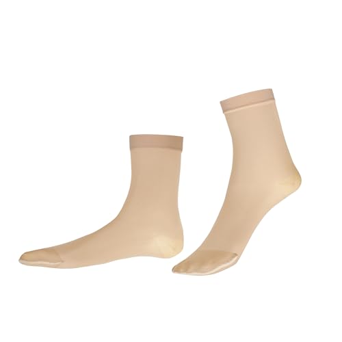 ITEM m6 - INVISIBLE SOCKEN Damen | Socken mit Kompression Puder | Atmungsaktive Kompressionssocken | Kompressionsstrümpfe made in Germany | M von ITEM m6