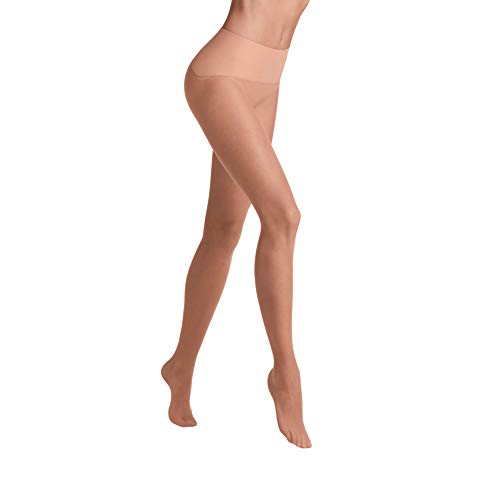 ITEM m6 - LIGHT TIGHTS DAMEN | apricot | M | Nahtlose Feinstrumpfhose im 15 DEN Look von ITEM m6
