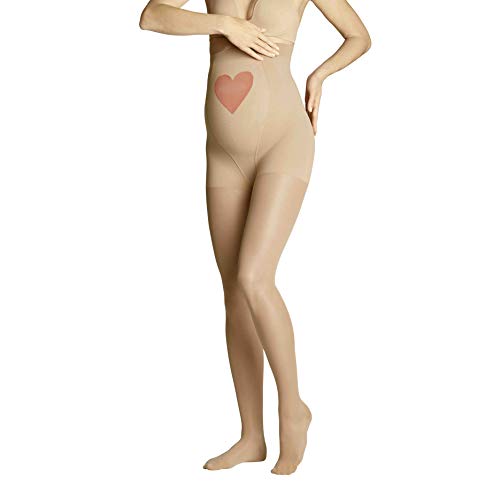 ITEM m6 - MAMA TIGHTS | beige | L | Tall | Umstandsstrumpfhose mit Kompression im 30 DEN Look von ITEM m6