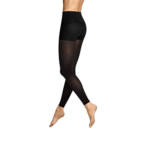 ITEM m6 - Soft Touch Conscious Leggings Damen | Black | L+ | L1 | Push-up Leggings mit Wohlfühlfaktor im 50 DEN Look | Shapewear Damen Made in Germany | Winter Leggings mit Kompression von ITEM m6